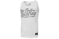 Tank Top Pit Bull Slim Fit Lycra Speed'20 - Biały