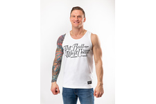 Tank Top Pit Bull Slim Fit Lycra Speed'20 - Biały