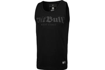 Tank Top Pit Bull Slim Fit Lycra Old Logo'20 - Czarny