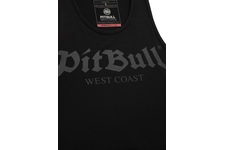 Tank Top Pit Bull Slim Fit Lycra Old Logo'20 - Czarny