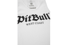 Tank Top Pit Bull Slim Fit Lycra Old Logo'20 - Biały