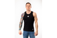 Tank Top Pit Bull Rib Small Logo'20 - Czarny