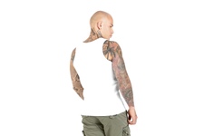 Tank Top Pit Bull Rib Small Logo'20 - Biały