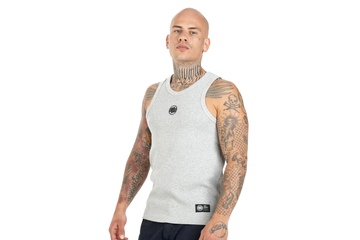 Tank Top Pit Bull Rib Small Logo'20 - Szary