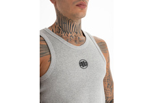 Tank Top Pit Bull Rib Small Logo'20 - Szary