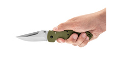 Nóż CRKT Crawford Kasper od green satin blade