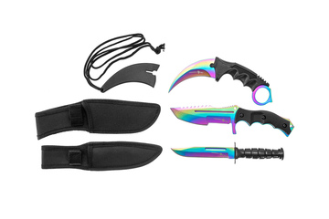 Nóż CS GO Huntsman Elite set Rainbow