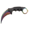 Nóż CS GO Karambit Spider web Rainbow