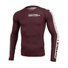 Rashguard termoaktywny Pit Bull L-S Hilltop - Bordowy