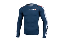 Rashguard termoaktywny Pit Bull L-S Hilltop - Granatowy