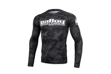 Rashguard termoaktywny Pit Bull L-S All Black Camo