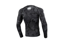 Rashguard termoaktywny Pit Bull L-S All Black Camo