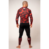 Rashguard termoaktywny Pit Bull L-S Dillard Camo - Czerwony