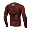 Rashguard termoaktywny Pit Bull L-S Dillard Camo - Czerwony