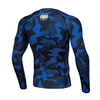 Rashguard termoaktywny Pit Bull L-S Dillard Camo - Niebieski