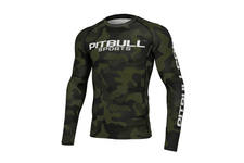 Rashguard termoaktywny Pit Bull L-S Dillard Camo - Khaki