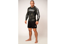 Rashguard termoaktywny Pit Bull L-S Dillard Camo - Khaki