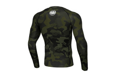 Rashguard termoaktywny Pit Bull L-S Dillard Camo - Khaki