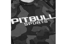 Rashguard termoaktywny Pit Bull L-S Dillard Camo - Szary