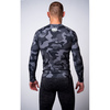 Rashguard termoaktywny Pit Bull L-S Dillard Camo - Szary