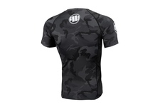 Rashguard termoaktywny Pit Bull T-S All Black Camo