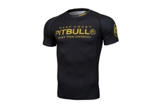 Rashguard termoaktywny Pit Bull T-S Muay Thai - Czarny