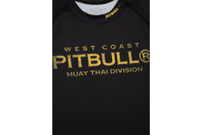 Rashguard termoaktywny Pit Bull T-S Muay Thai - Czarny