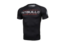 Rashguard termoaktywny Pit Bull T-S Boxing  - Czarny