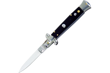 Nóż Sprężynowy Haller Stiletto Black