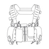 kamizelka taktyczna Direct Action HURRICANE HYBRID CHEST RIG - Cordura - urban grey