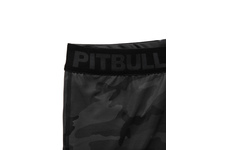 Spodenki kompresyjne męskie Pit Bull All Black Camo