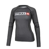 Damski rashguard termoaktywny Pit Bull L-S Hilltop - Szary