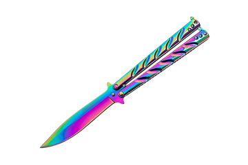 Nóż Magnum Balisong rainbow