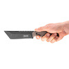 Nóż Master Cutlery elite tactical fixed dark stonewashed tanto canvas micarta