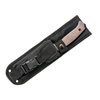 Nóż Master Cutlery elite tactical fixed dark stonewashed tanto canvas micarta