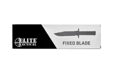 Nóż Master Cutlery elite tactical fixed dark stonewashed Canvas Micarta