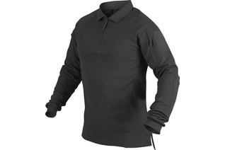 koszulka polo z długim rękawem Helikon RANGE - czarny