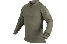 koszulka polo z długim rękawem Helikon RANGE - adaptive green