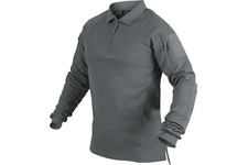 koszulka polo z długim rękawem Helikon RANGE - shadow grey