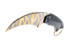 Nóż Master Cutlery M-TECH karambit 8" gold