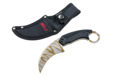 Nóż Master Cutlery M-TECH karambit 8" gold