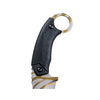 Nóż Master Cutlery M-TECH karambit 8" gold