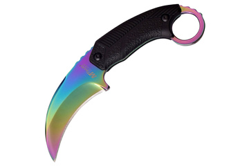 Nóż Master Cutlery M-TECH karambit 8" rainbow