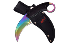 Nóż Master Cutlery M-TECH karambit 8" rainbow