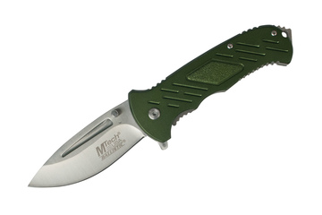 Nóż Master Cutlery M-TECH Spring assisted 3,52" Army green