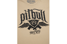 Koszulka Pit Bull Oldschool Knuckles'20 - Piaskowa