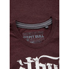 Koszulka Pit Bull Oldschool Knuckles'20 - Bordowa