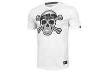 Koszulka Pit Bull Skull Wear '21 - Biała