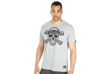 Koszulka Pit Bull Skull Wear '21 - Szara