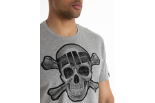 Koszulka Pit Bull Skull Wear '21 - Szara